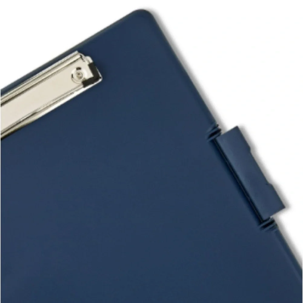 Navy Blue Tablet Holder with Clipboard